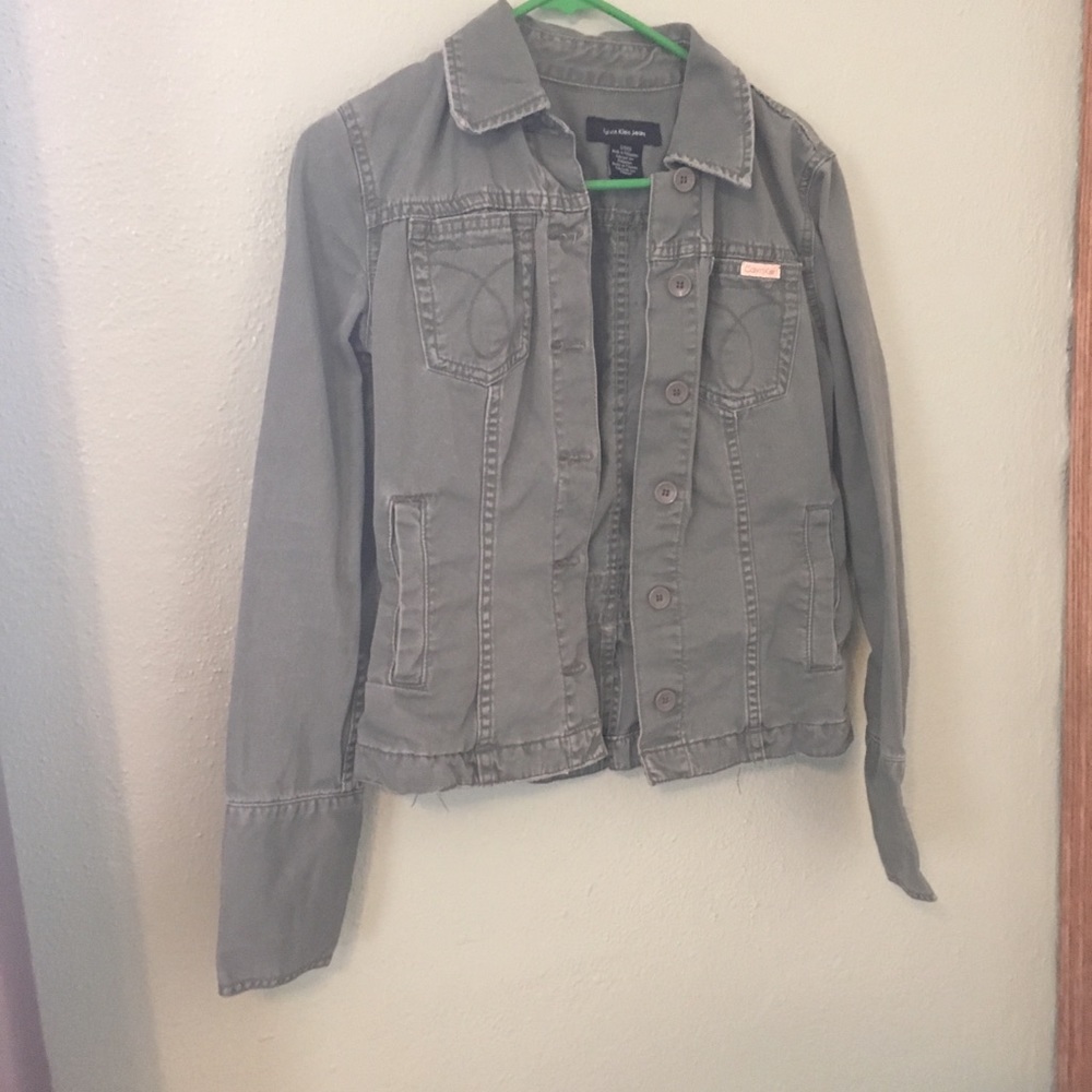 Green Denim Jacket